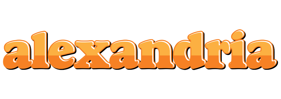 Alexandria orange logo