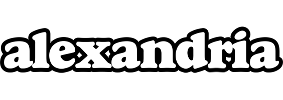 Alexandria panda logo