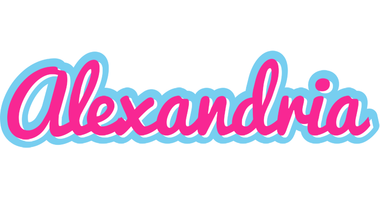 Alexandria popstar logo