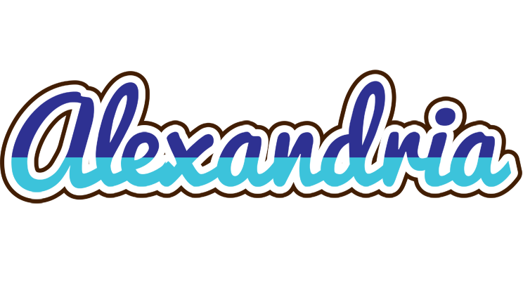 Alexandria raining logo