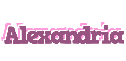 Alexandria relaxing logo