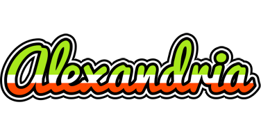 Alexandria superfun logo