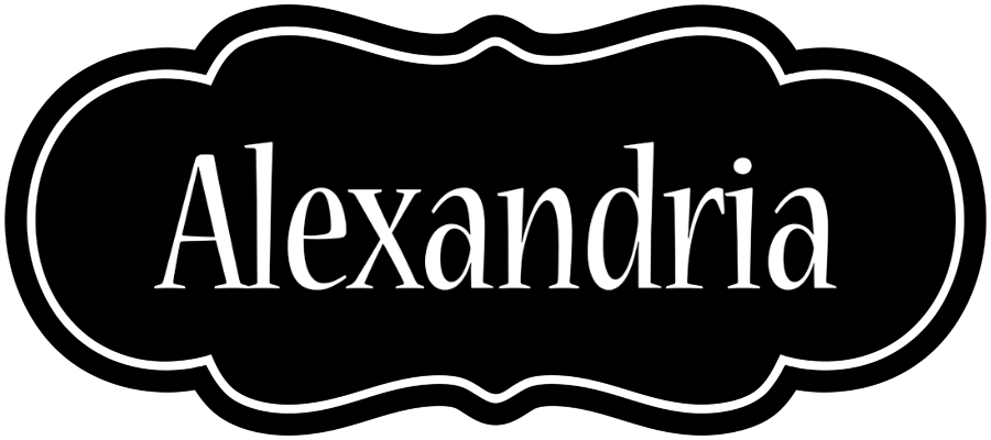 Alexandria welcome logo