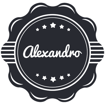 Alexandro badge logo
