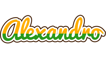 Alexandro banana logo