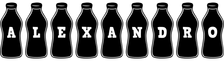 Alexandro bottle logo