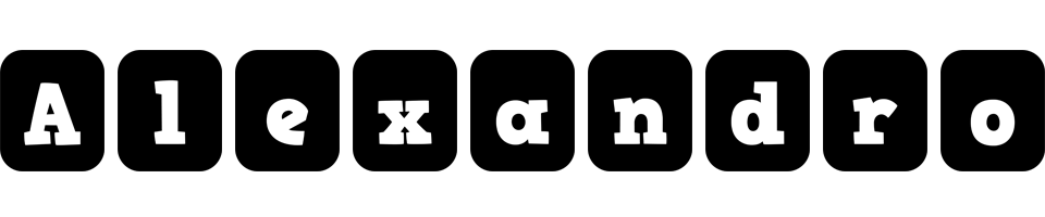 Alexandro box logo