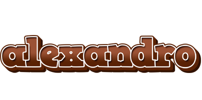 Alexandro brownie logo