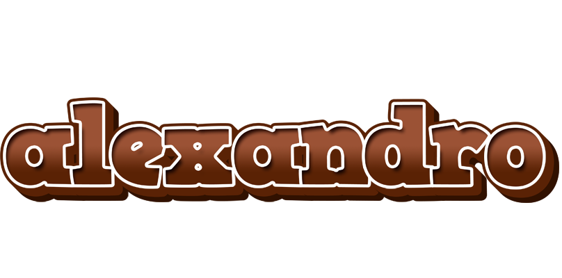 Alexandro brownie logo