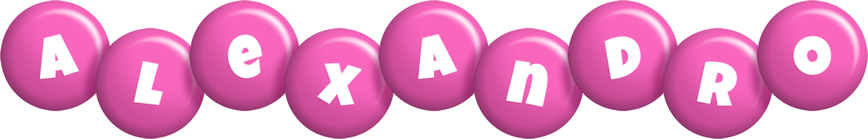 Alexandro candy-pink logo