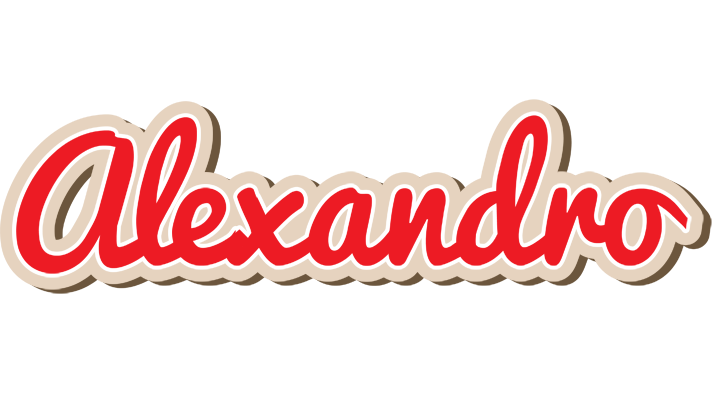 Alexandro chocolate logo