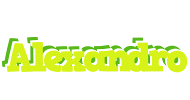 Alexandro citrus logo