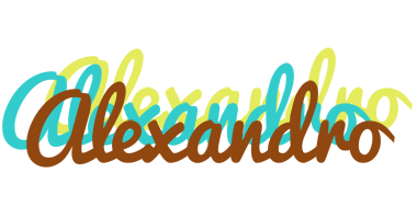 Alexandro cupcake logo