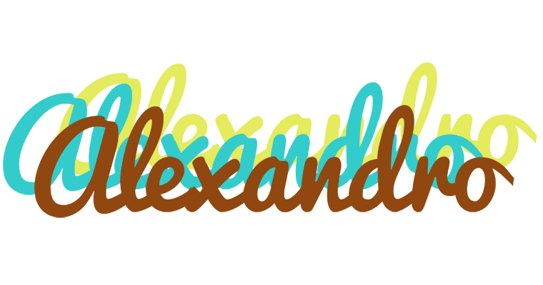 Alexandro cupcake logo