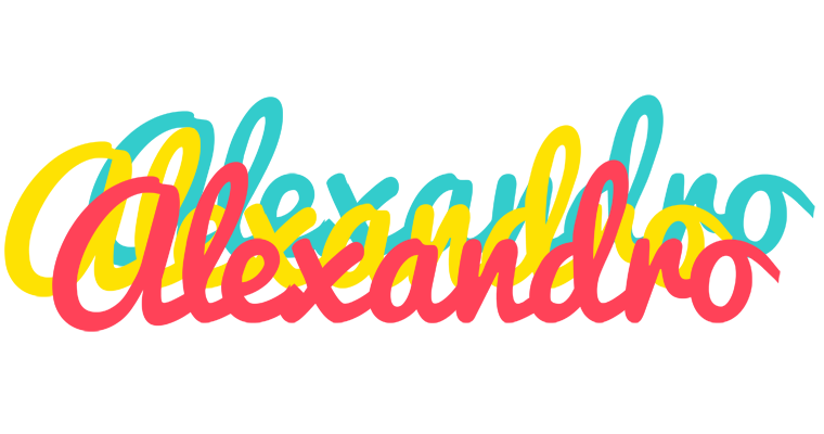 Alexandro disco logo
