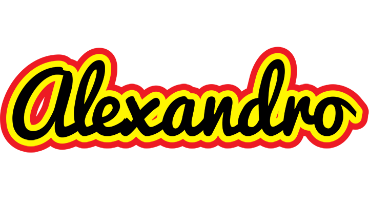 Alexandro flaming logo