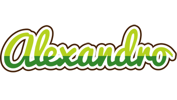 Alexandro golfing logo
