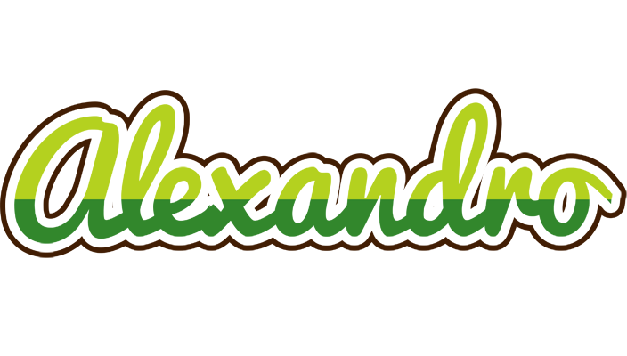 Alexandro golfing logo
