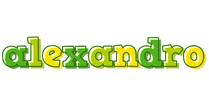 Alexandro juice logo