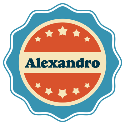 Alexandro labels logo
