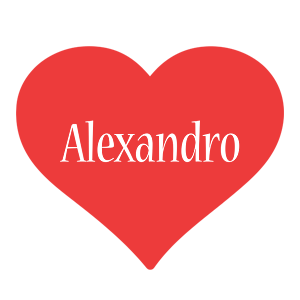 Alexandro love logo