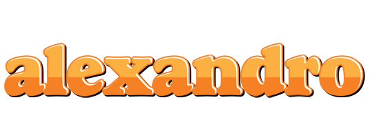 Alexandro orange logo