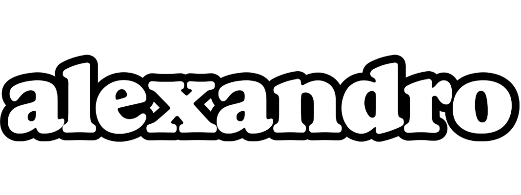 Alexandro panda logo