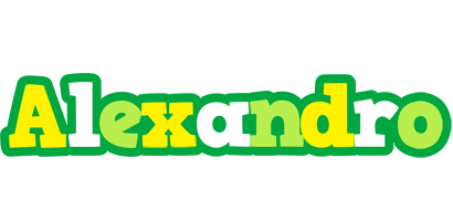 Alexandro soccer logo