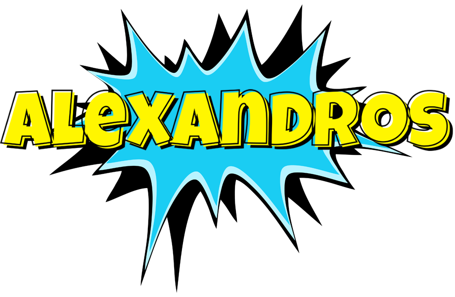 Alexandros amazing logo