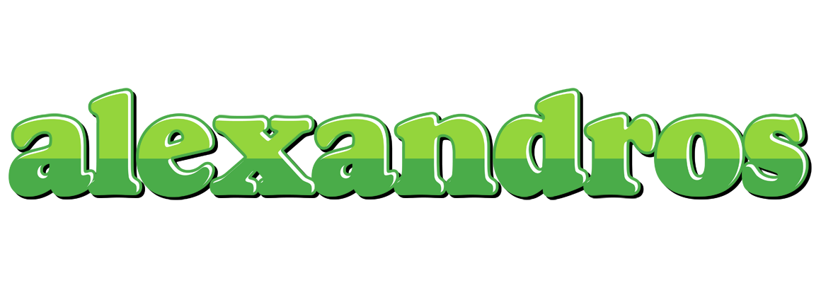 Alexandros apple logo