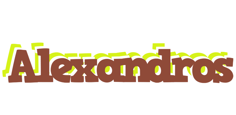 Alexandros caffeebar logo