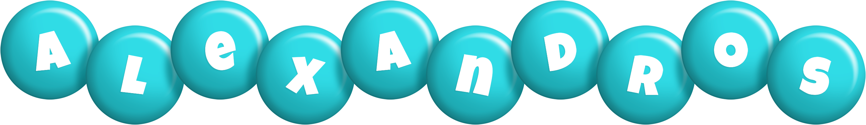 Alexandros candy-azur logo