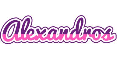 Alexandros cheerful logo