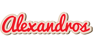 Alexandros chocolate logo