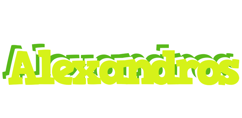 Alexandros citrus logo