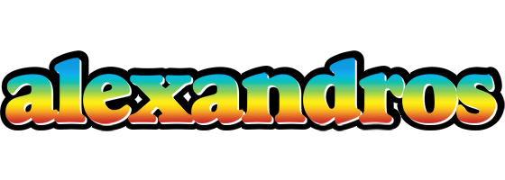 Alexandros color logo