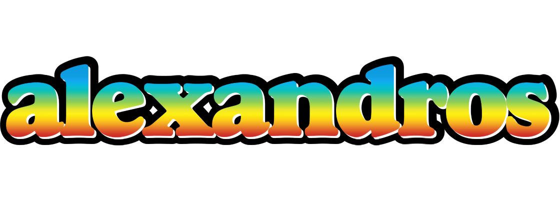 Alexandros color logo