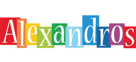 Alexandros colors logo