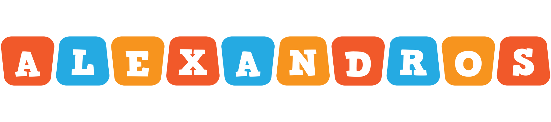 Alexandros comics logo