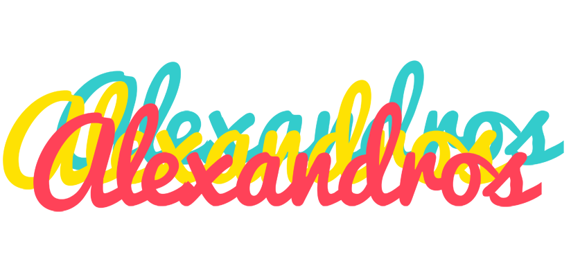 Alexandros disco logo