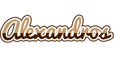 Alexandros exclusive logo