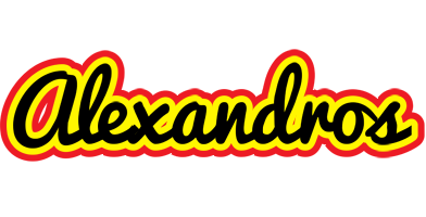 Alexandros flaming logo