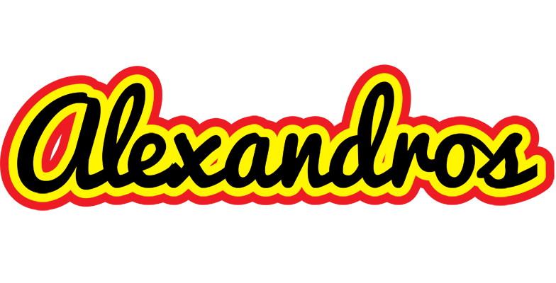 Alexandros flaming logo