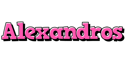 Alexandros girlish logo