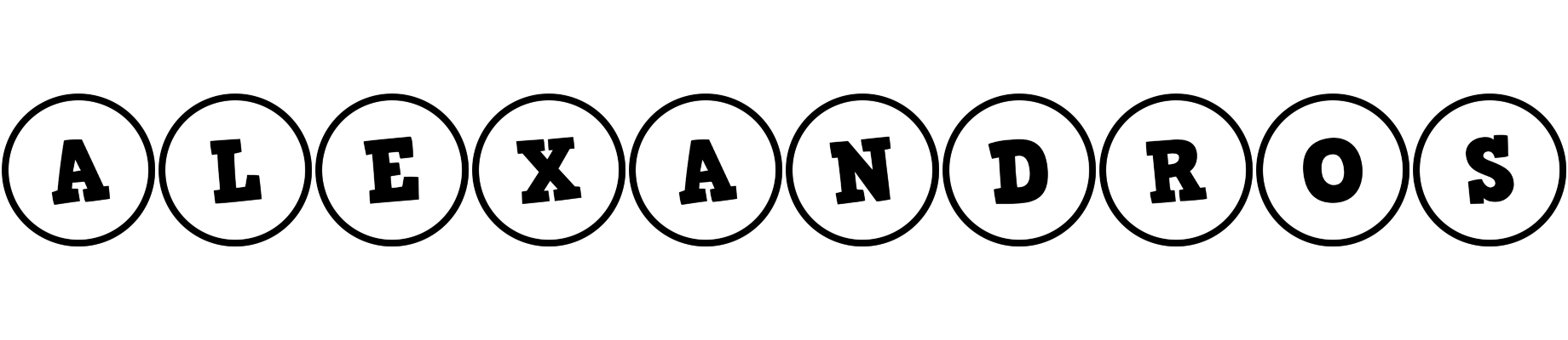 Alexandros handy logo