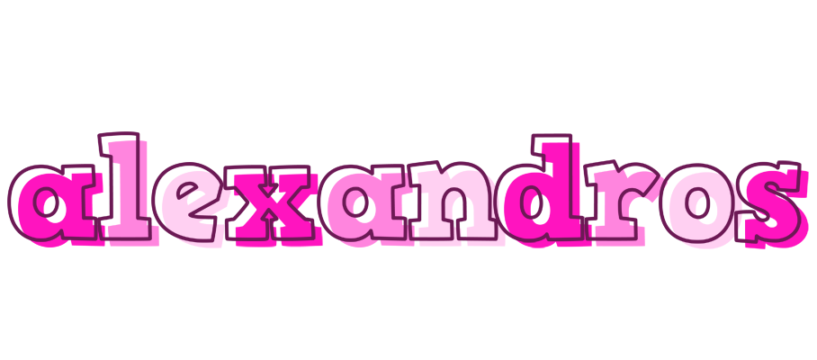 Alexandros hello logo