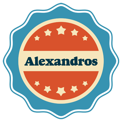 Alexandros labels logo