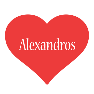 Alexandros love logo