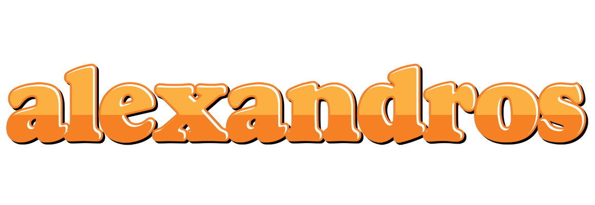 Alexandros orange logo