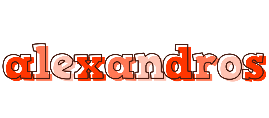 Alexandros paint logo